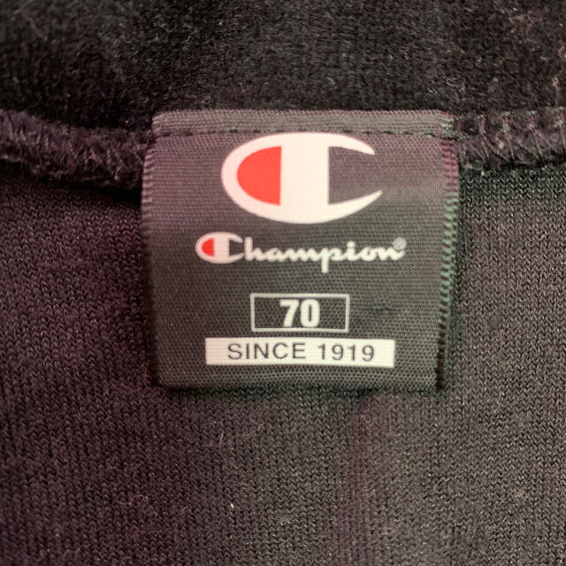 Champion(チャンピオン)のチャンピオン♡ベロアロンパース キッズ/ベビー/マタニティのベビー服(~85cm)(ロンパース)の商品写真