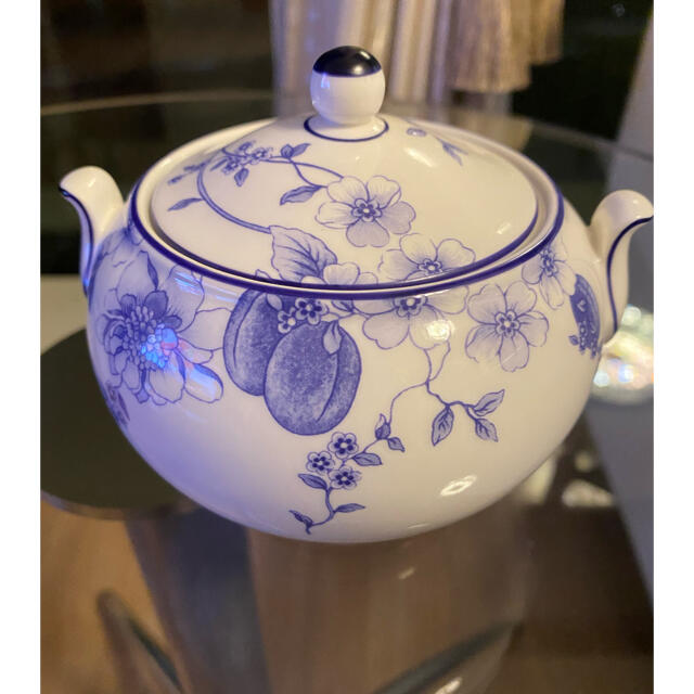 WEDGWOOD - ウェッジウッド ブループラム シュガーポットの通販 by