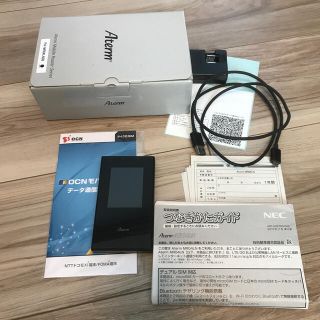 エヌイーシー(NEC)のモバイルルーター　ATERM MR04LN(PC周辺機器)