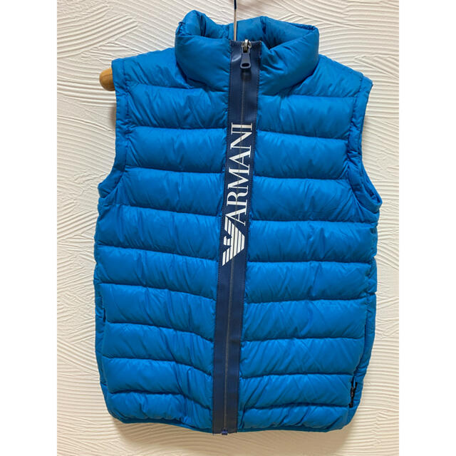 ARMANI JUNIOR(アルマーニ ジュニア)の⭐️美品‼︎⭐️ARMANI.jrアルマーニ⭐️2wayダウンコート　120 キッズ/ベビー/マタニティのキッズ服男の子用(90cm~)(コート)の商品写真