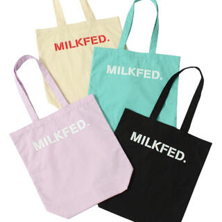 ミルクフェド(MILKFED.)のミルクフェド　ロゴライトトートバッグ　新品未使用(トートバッグ)