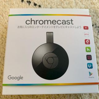 グーグル(Google)のクロームキャスト　CHROMECAST(映像用ケーブル)