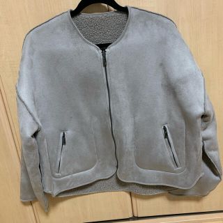 ザラ(ZARA)のZARA ボアジャケット　USサイズM(ブルゾン)