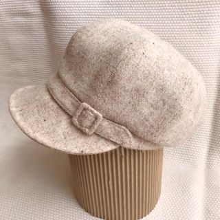 COMME CA DU MODE chapeau ツィードキャスケット