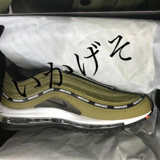 ナイキ(NIKE)のNIKE AIR MAX 97 UNDFTD OLIVE undefeated(スニーカー)