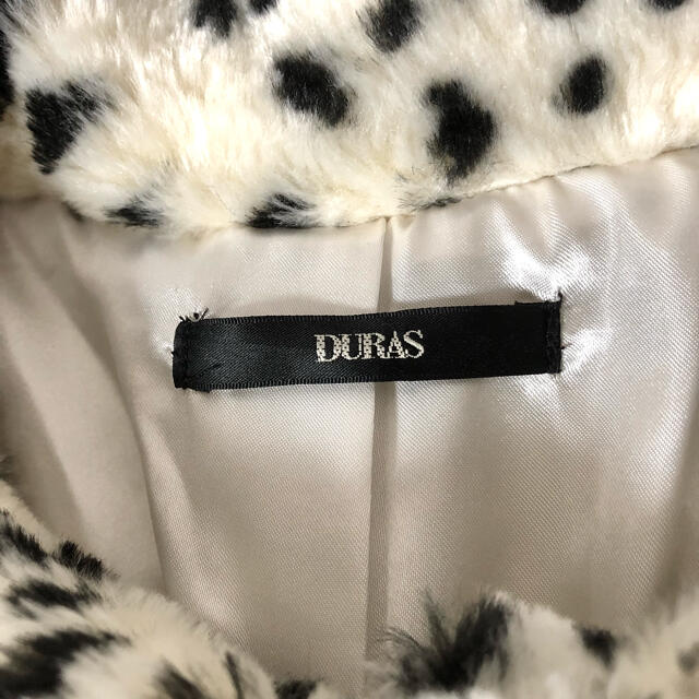 DURAS(デュラス)のDURAS ダルメシアン ファーコート レディースのジャケット/アウター(毛皮/ファーコート)の商品写真