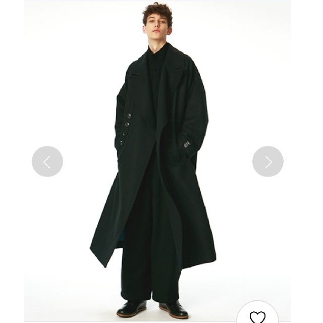 SHAREEF(シャリーフ)の未使用 SHAREEFW-FACE LONG COAT¥101750 メンズのジャケット/アウター(チェスターコート)の商品写真