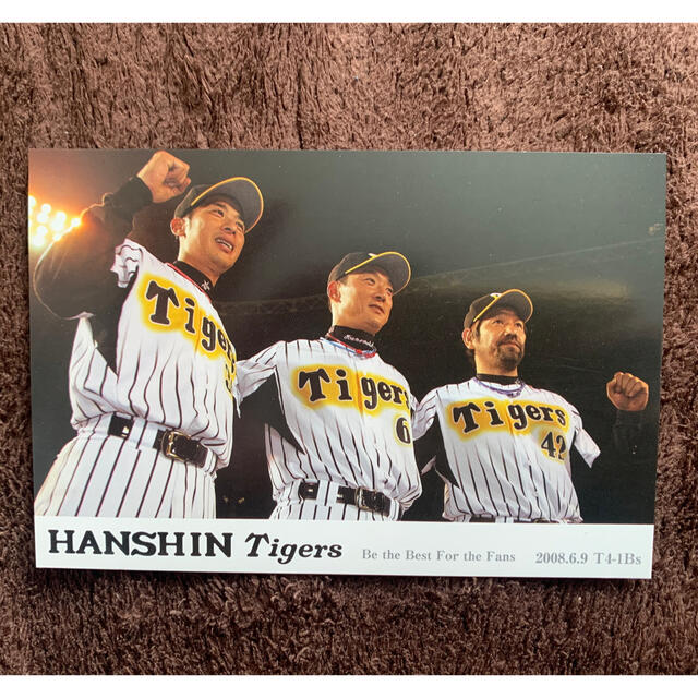 阪神タイガース(ハンシンタイガース)の阪神タイガース　ポストカード スポーツ/アウトドアの野球(記念品/関連グッズ)の商品写真