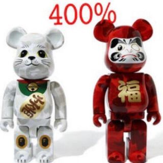 アベイシングエイプ(A BATHING APE)のNEW YEAR BE@RBRICK BAPE 招き猫＆達磨400% 1セット(その他)