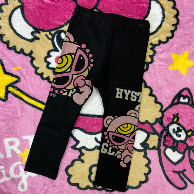 HYSTERIC MINI(ヒステリックミニ)のテディレギンス キッズ/ベビー/マタニティのキッズ服女の子用(90cm~)(パンツ/スパッツ)の商品写真