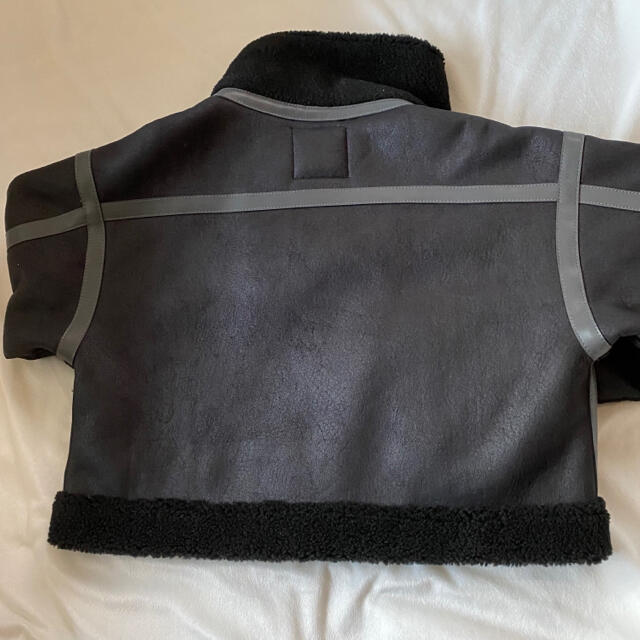 Juemi Tape Seam Short Mouton Jacket - ムートンコート