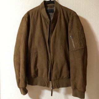 ユニクロ(UNIQLO)のスウェードタッチ　MA-1 ブルゾン(ブルゾン)