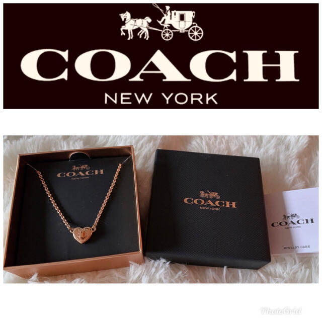 COACH(コーチ)のCOACH ハート型ネックレス レディースのアクセサリー(ネックレス)の商品写真