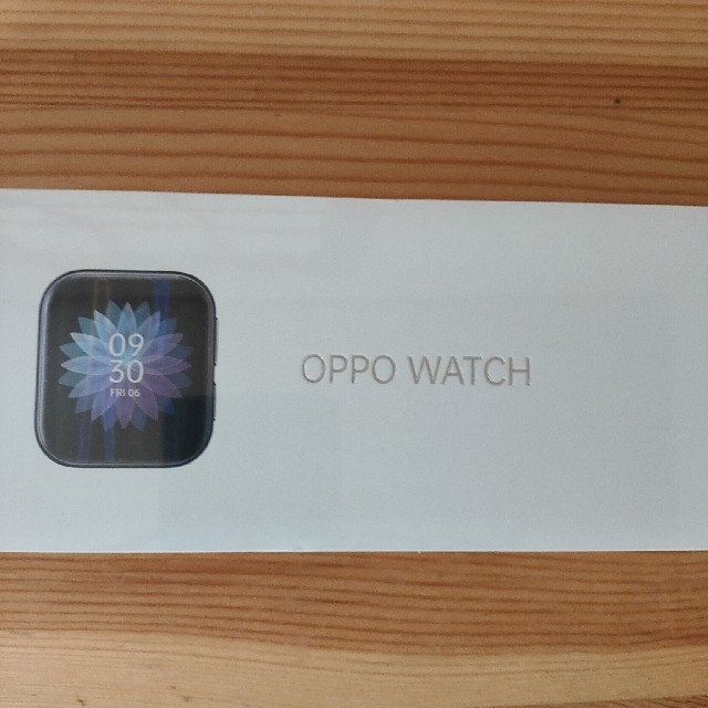 OPPO(オッポ)の【新品 未開封】Oppo Watch 41mm ブラック メンズの時計(腕時計(デジタル))の商品写真