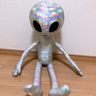 となりの宇宙人　グレイさん　特大ぬいぐるみ