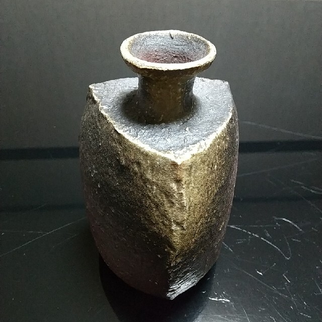 【備前焼 徳利②】Bizen ware sake bottle ( 送料無料！) エンタメ/ホビーの美術品/アンティーク(陶芸)の商品写真