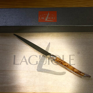 シャトーラギオール(Chateau Laguiole)のフランス　ライヨール社製のペーパーナイフ(金属工芸)