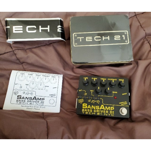TECH21 sansamp(サンズアンプ) Bass Driver DI V2 【メーカー公式