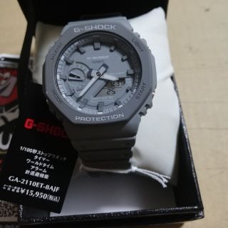 G-SHOCK - GA-2110ET-8AJF 生産終了 グレーカシオークの通販 by ...