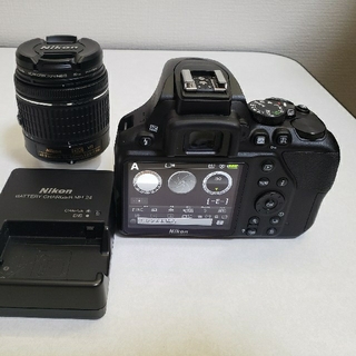 値下げ　Nikon　D3500レンズキット　液晶フィルムレンズフィルター