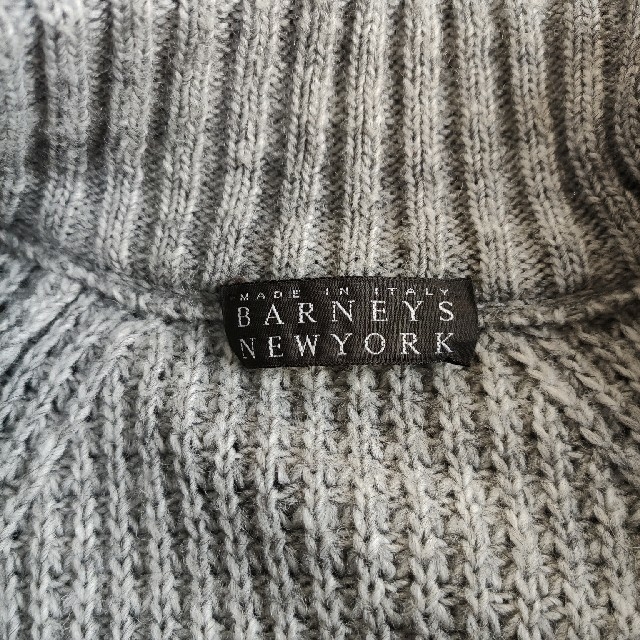 BARNEYS NEW YORK(バーニーズニューヨーク)の【Barneys New York】バーニーズニューヨーク　デザインニット メンズのトップス(ニット/セーター)の商品写真