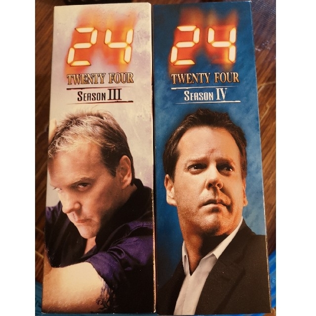 24-TWENTY FOUR- DVD ハンディBOX シーズン3＆4