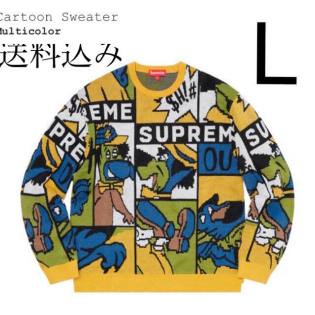 定価以下 supreme cartoon sweater セーター ニット