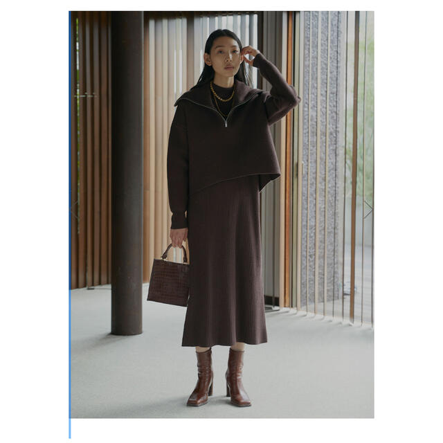BIG COLLAR SET KNIT DRESS # stage.businessday.ng