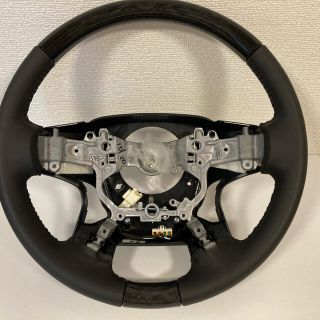 トヨタ(トヨタ)のアルファード　ウッドステアリング(車内アクセサリ)