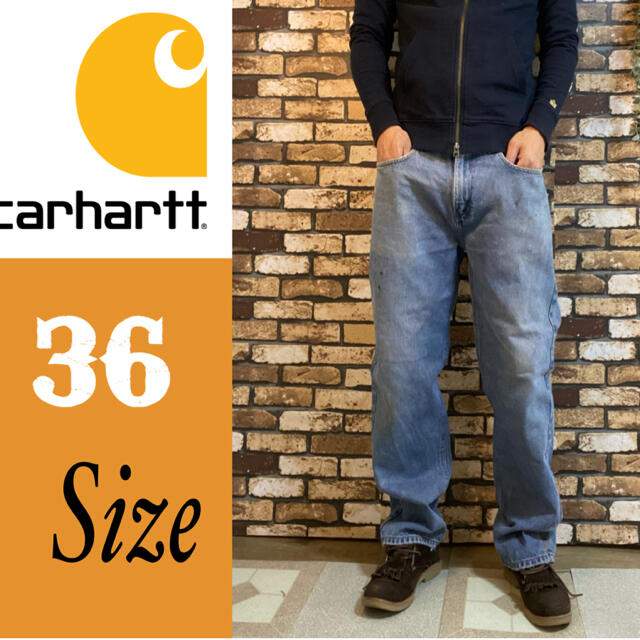 carhartt(カーハート)のカーハート  デニムパンツ　36×30 2406 メンズのパンツ(デニム/ジーンズ)の商品写真