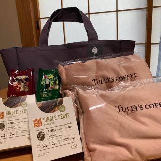 タリーズコーヒー(TULLY'S COFFEE)のタリーズ福袋2021ブランケット&バック&コーヒー(コーヒー)