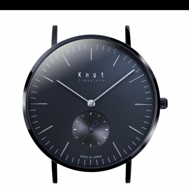 KNOT(ノット)のknot 腕時計 ブラックCS-36BKMT メンズの時計(腕時計(アナログ))の商品写真