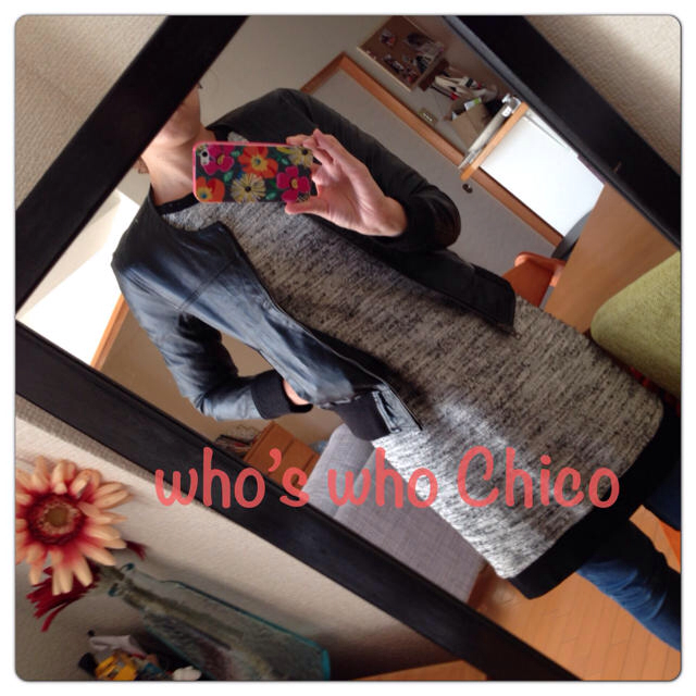 who's who Chico(フーズフーチコ)のwho's whoChico♡ジャケット レディースのジャケット/アウター(ノーカラージャケット)の商品写真