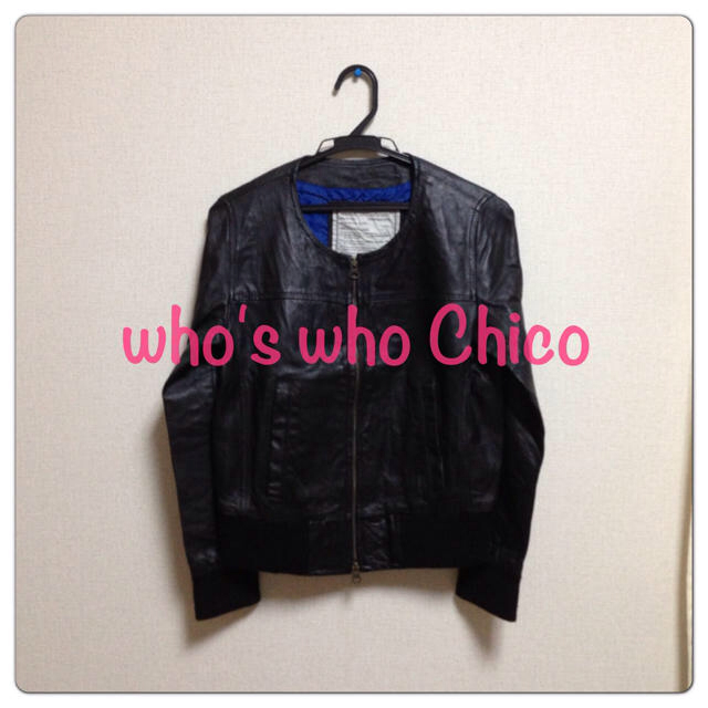 who's who Chico(フーズフーチコ)のwho's whoChico♡ジャケット レディースのジャケット/アウター(ノーカラージャケット)の商品写真