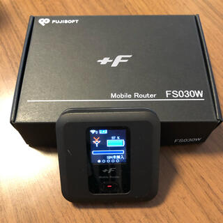 フジツウ(富士通)のモバイルルーター　FUJISOFT FS030W(その他)