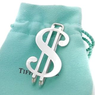 ティファニー(Tiffany & Co.)の極希少 ティファニー S ドル デザイン マネークリップ 財布 PO71(マネークリップ)