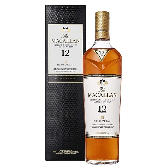 ザ マッカラン 12年 THE MACALLAN　箱付き