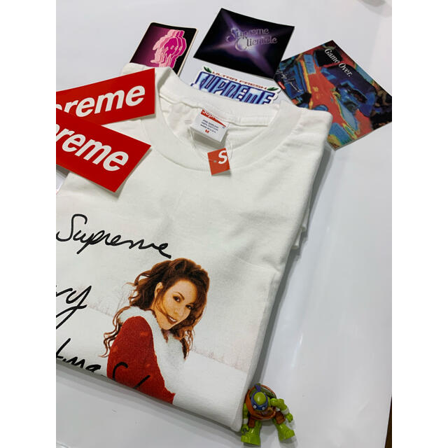 Supreme(シュプリーム)の【Mサイズ】supreme Tシャツ マライアキャリー　ホワイト　白　新品未使用 メンズのトップス(Tシャツ/カットソー(半袖/袖なし))の商品写真