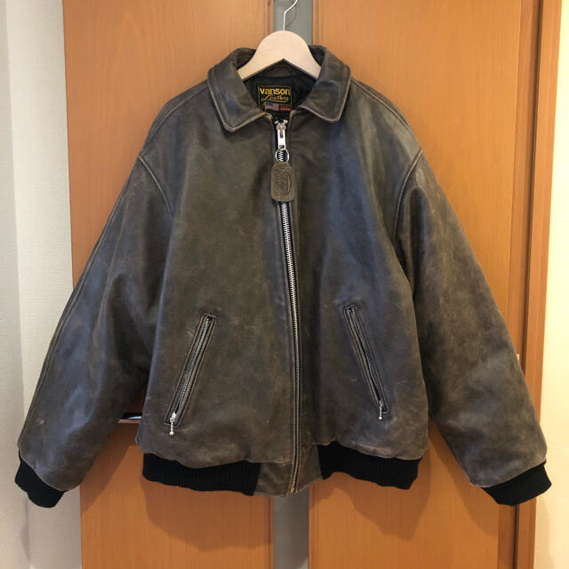 Supreme Vanson Worn Leather Jacket