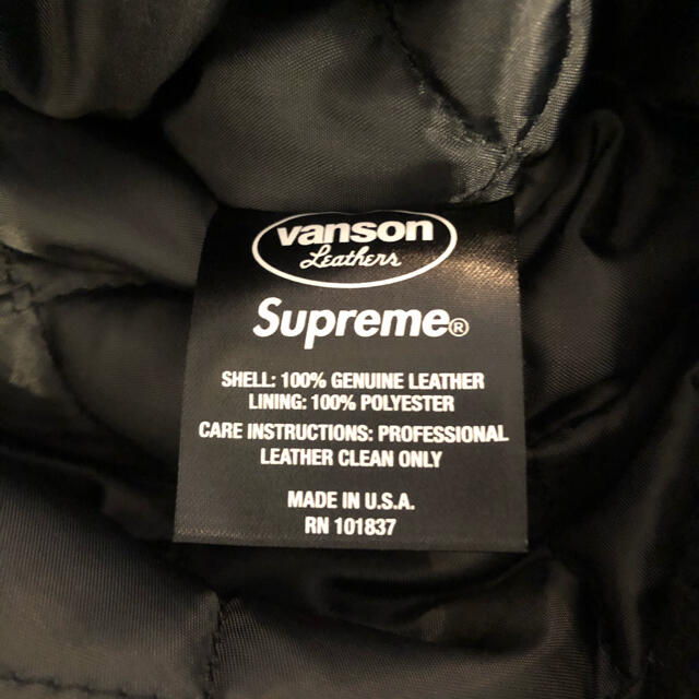 Supreme Vanson Worn Leather Jacket 3