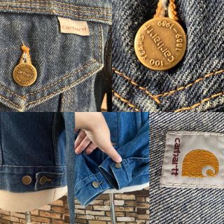 carhartt - USA製 カーハート 100周年記念モデル デニムジャケット