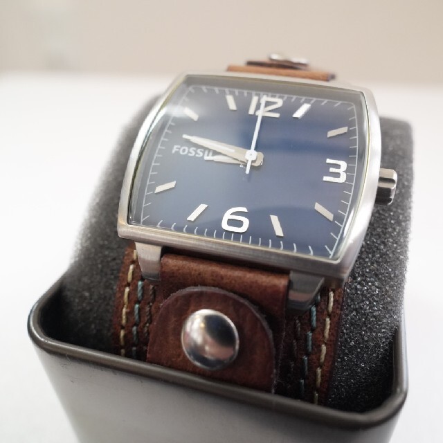 FOSSIL(フォッシル)のFossil フォッシル 腕時計 クオーツ 皮ベルト メンズの時計(腕時計(アナログ))の商品写真