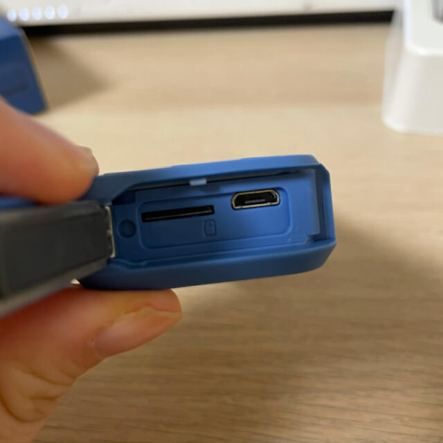 【お取り置き済】iNSPiC REC FV-100 (ブルー) SDカード付き