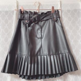 ザラ(ZARA)の♡ZARA レザーミニスカート♡(ミニスカート)