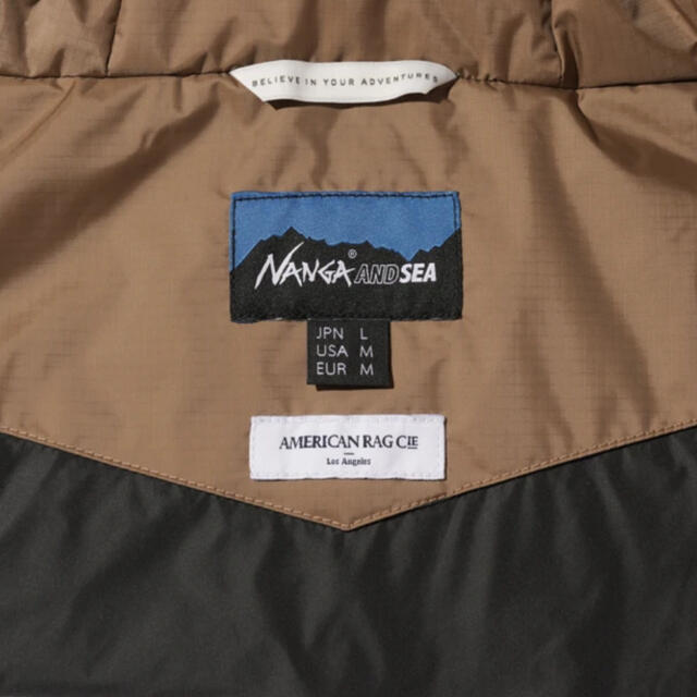 NANGA(ナンガ)のNANGA × WDS AURORA DOWN JACKET﻿ / BLACK メンズのジャケット/アウター(ダウンジャケット)の商品写真