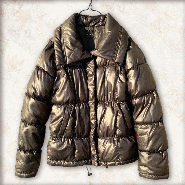 【 clear 】 ダウンジャケット　ハイネック　Mサイズ くらい レディースのジャケット/アウター(ダウンジャケット)の商品写真