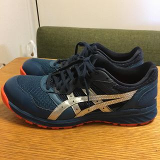 アシックス(asics)の安全靴 アシックス ウィンジョブ サイズ27.5cm マコブルー/シルバー(その他)