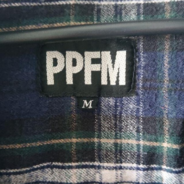 PPFM(ピーピーエフエム)のPPFM 長袖チェックシャツ メンズのトップス(シャツ)の商品写真