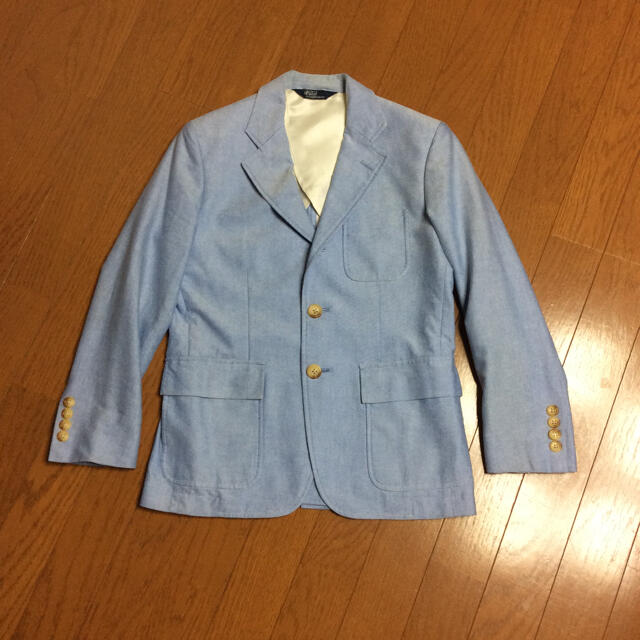 POLO RALPH LAUREN(ポロラルフローレン)のテーラードジャケット  ポロ ラルフローレン  140cm 綿100% キッズ/ベビー/マタニティのキッズ服男の子用(90cm~)(ジャケット/上着)の商品写真