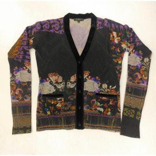 エトロ(ETRO)のエトロ　美品❗️カシミヤ混カーデガン(カーディガン)